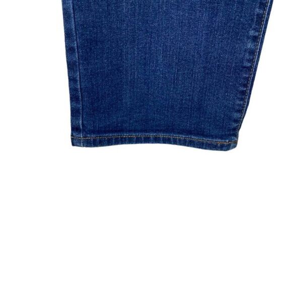 Lauren ralph Lauren Blue Medium Wash Modern Straight Curvy Denim Jeans US 14 - Picture 7 of 12